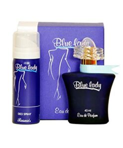 Rasasi Blue Lady 40ml EDT for Women with Free Deo
