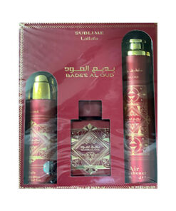 Badee Al Oud Sublime By Lattafa EDP Gift Set for Unisex